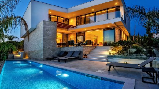 Luxury Beachfront Villa Raquel Solta with Private Pool, Gym with Seaview