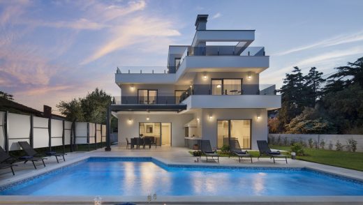 Luxury villa Kriya Medulin with pool, sauna and gym in Istria